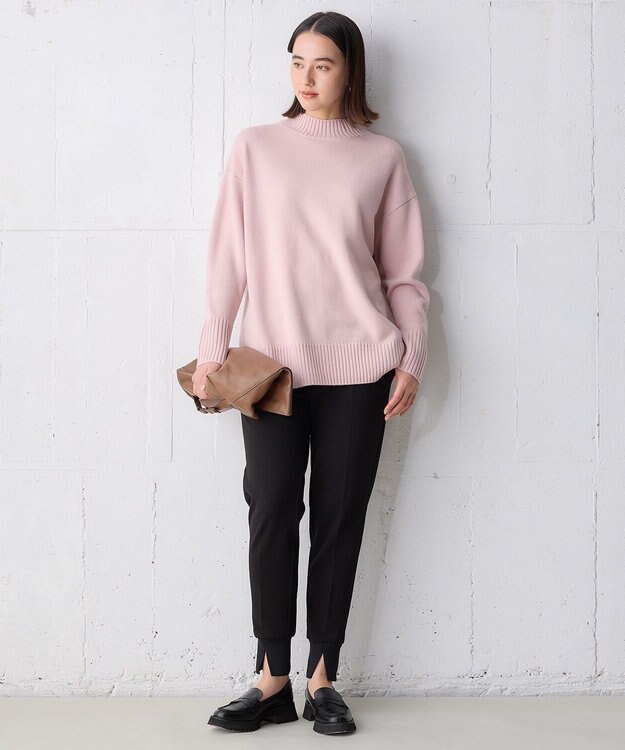 UNFILO ハイネックチュニック ピンク