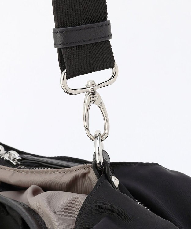 Y'SACCS シワナイロン2WAYトートバッグ SSサイズ ブラック