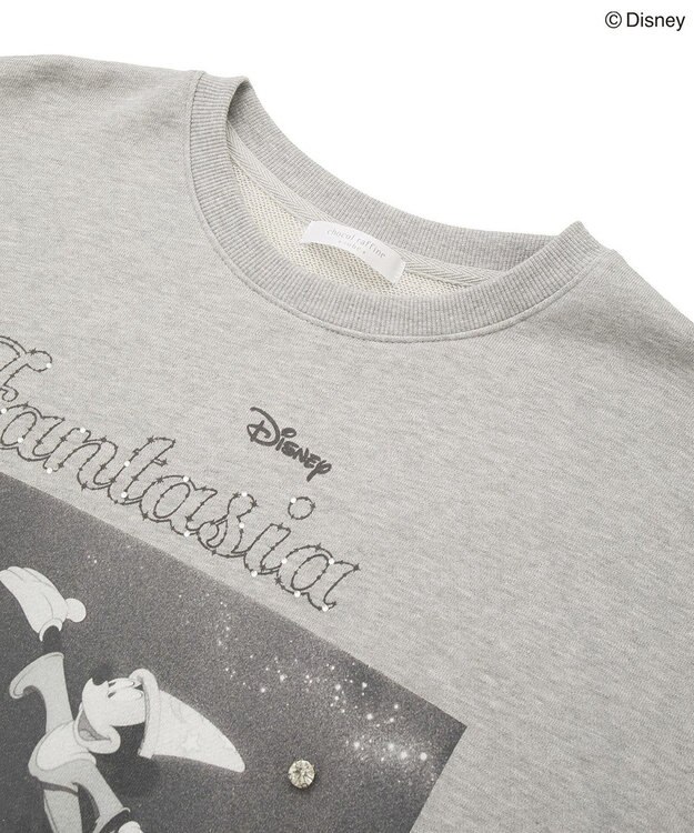 Green Parks ＦＡＮＴＡＳＩＡ／モノクロフォトプリントスウェット Gray Mixture