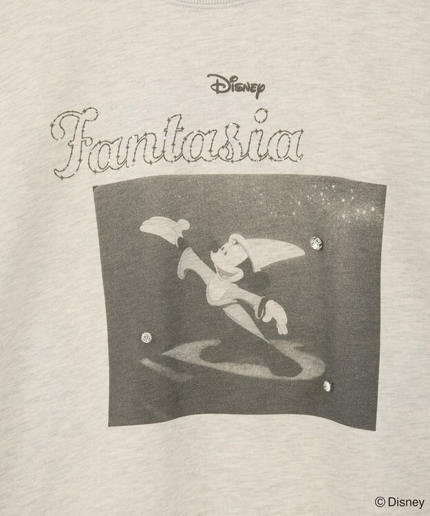 Green Parks ＦＡＮＴＡＳＩＡ／モノクロフォトプリントスウェット Oatmeal