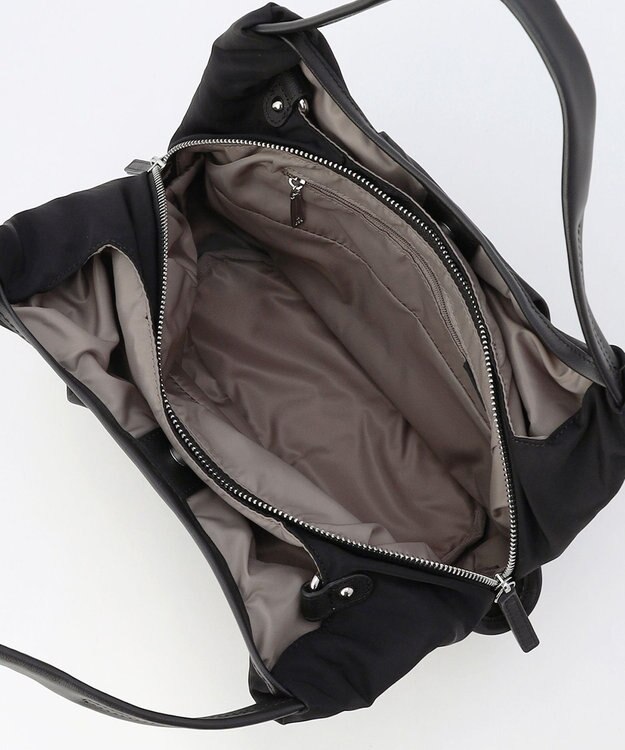 Y'SACCS シワナイロン2WAYトートバッグ SSサイズ ブラック