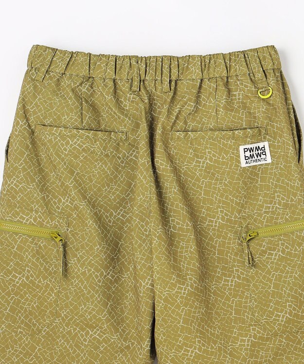 PW CIRCULUS 【MEN】ドライタッチ エレファント総柄プリントショートパンツ ゴルフ カーキ系5