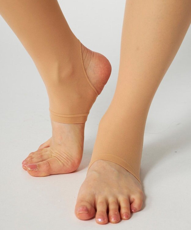 FILA GOLF／marie claire 【marie claire SPORT】 Atsugi共同開発｜スポーツストッキング（トレンカタイプ）ゴルフ ライトベージュ