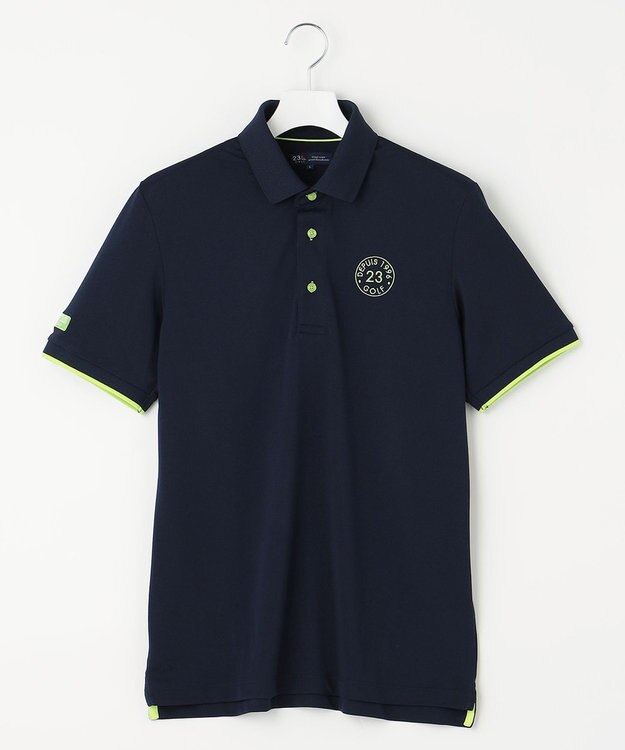 23区GOLF 【MEN】半袖ポロシャツ ネイビー系