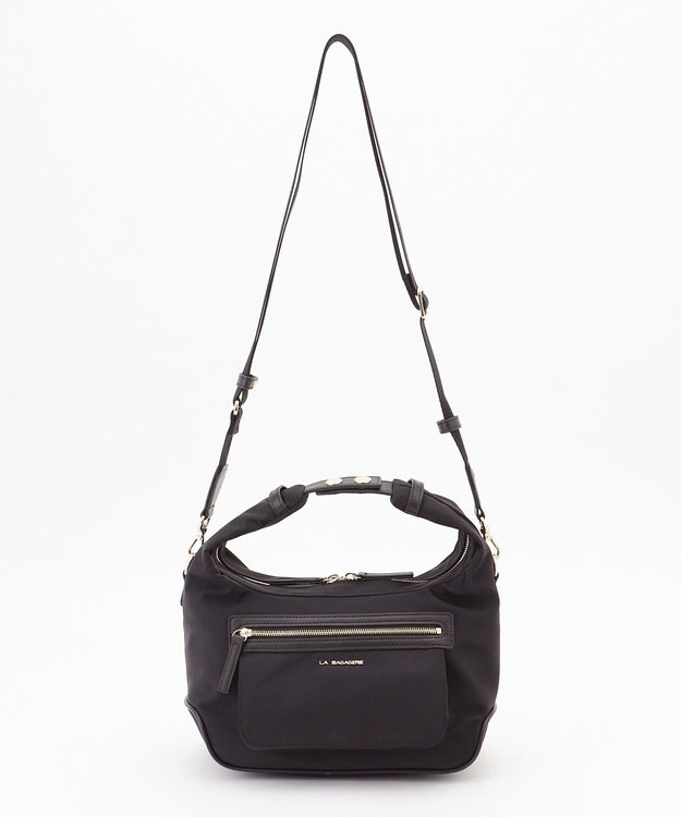 LA BAGAGERIE ループ2WAYショルダーバッグ　SSサイズ ブラック