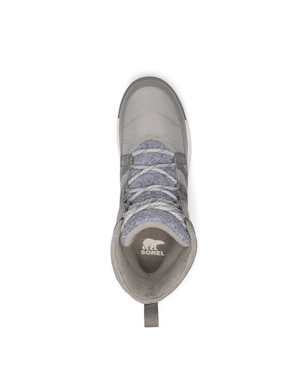 SOREL ウィットニー2プラス　レース　ウォータープルーフ Chrome Grey, Quarry