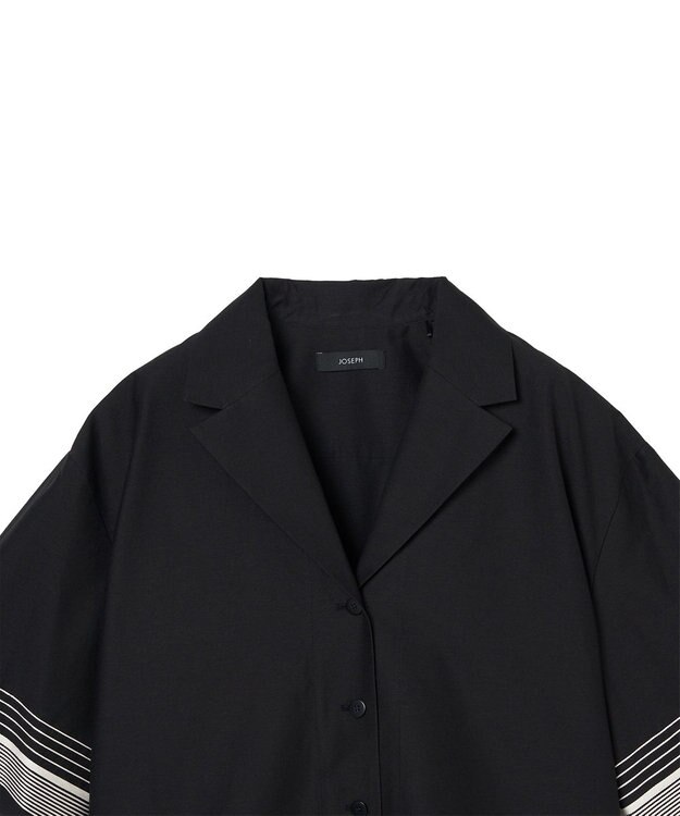 JOSEPH コットンブレンド　シャツ Black