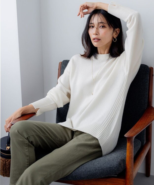 23区 アコヤパール ラリエット ネックレス ゴールド系