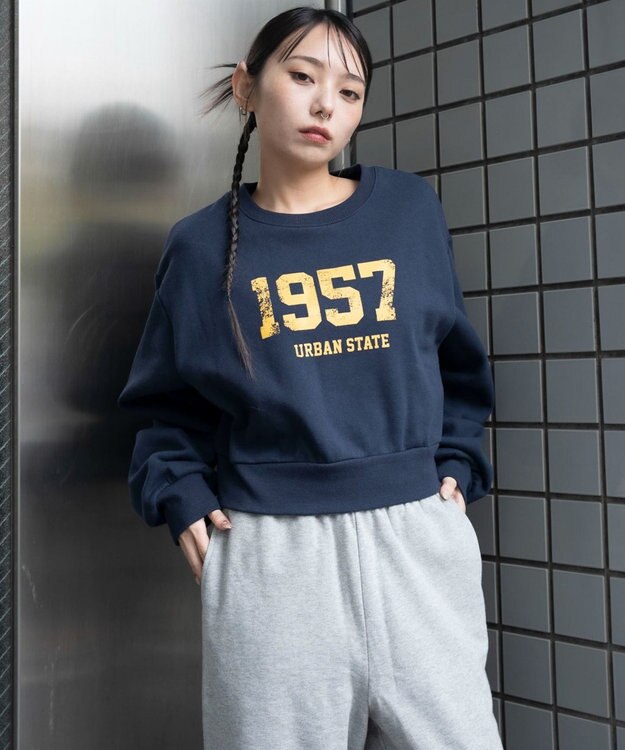 WEGO 裏起毛グラフィックスウェット 柄4