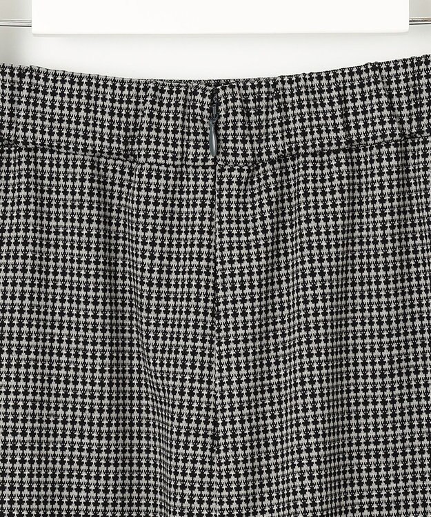 J.PRESS LADIES S 【洗える】ジャカード フレアー スカート ブラック系5