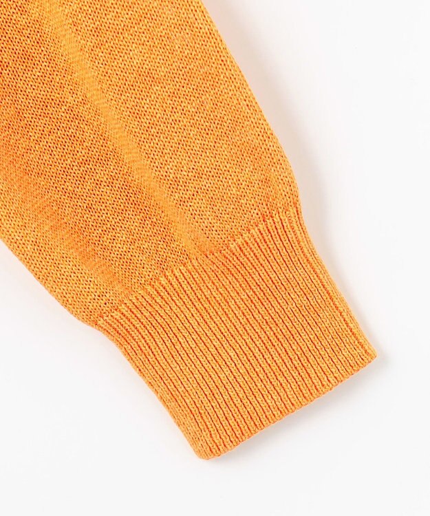J.PRESS LADIES S 【洗える】DRY COMFORT ニット オレンジ系