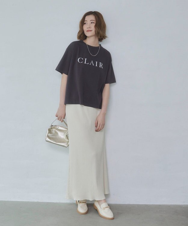 WEGO 【2026春夏新作】接触冷感プリントロゴT スミクロ