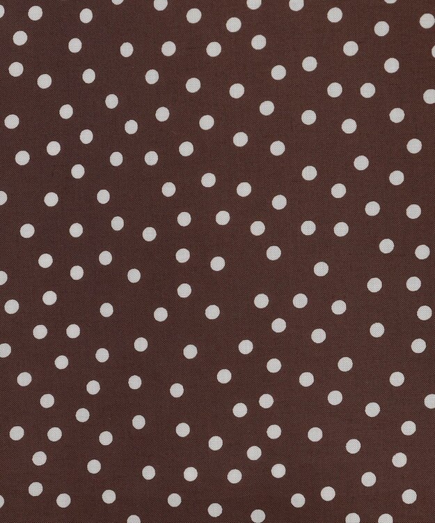 TOCCA 【洗える】RAINY SEASON ドレス ブラウン×ドット系