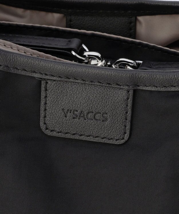 Y'SACCS シワナイロン2WAYトートバッグ SSサイズ ブラック