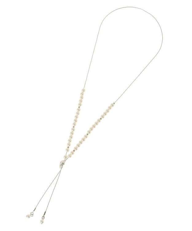 Green Parks ｅｖｅｒｙｗａｌｋ．２ＷＡＹステーションパールネックレス Silver