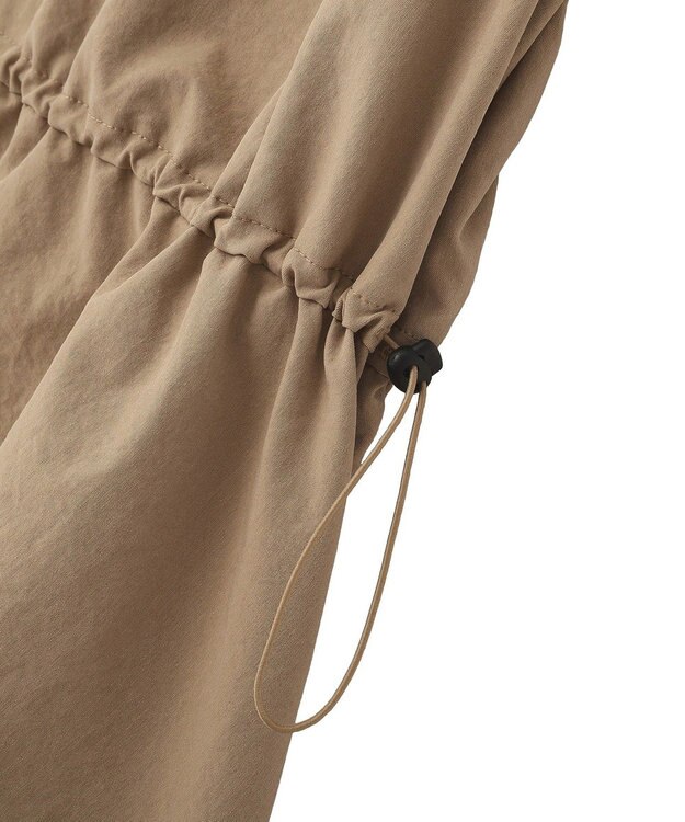 Green Parks ドロストフレアベスト Beige