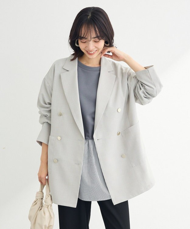 Green Parks オーバージャケット Gray