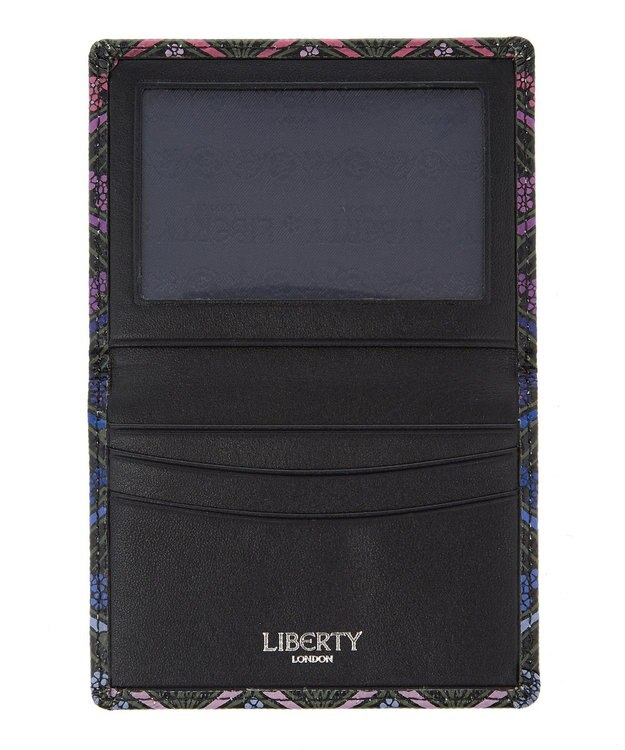 LIBERTY. ダスク アイフィス トラベル カード ホルダー パープル