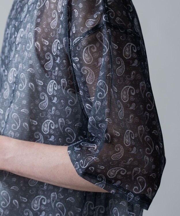 WEGO 【2点SET】メッシュパターンアンサンブルPOシャツ（SS） 柄1