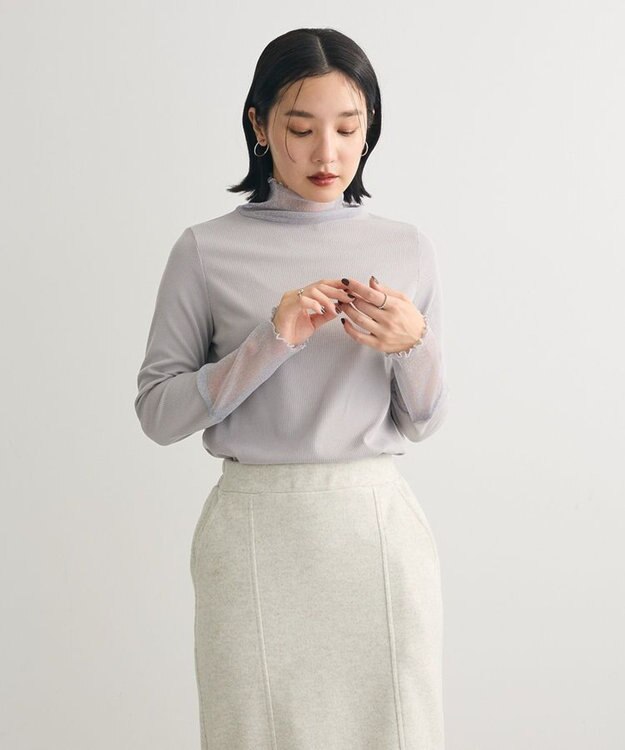 Green Parks ・Ｐｅｔｉｔ　Ｆｌｅｕｒ　ラメチュールキリカエタートル Light Gray