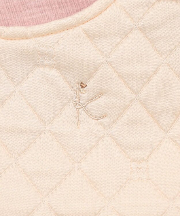 組曲 KIDS 【80-100cm】キルトジャガード ジャンスカ エクリュ系