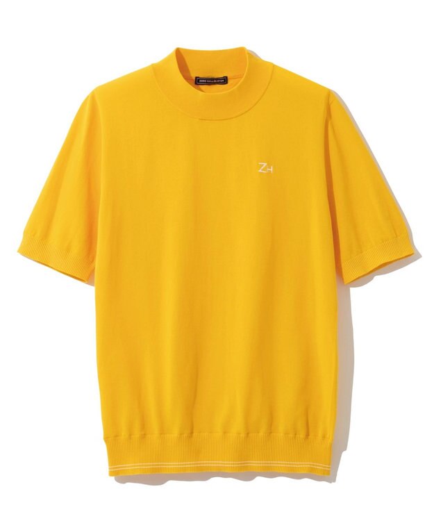 ZERO HALLIBURTON ソロテックス モックネックニット 82843 W4S9a レディースゴルフ イエロー