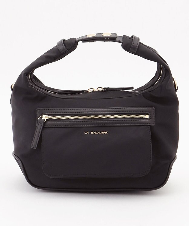 LA BAGAGERIE ループ2WAYショルダーバッグ　SSサイズ ブラック