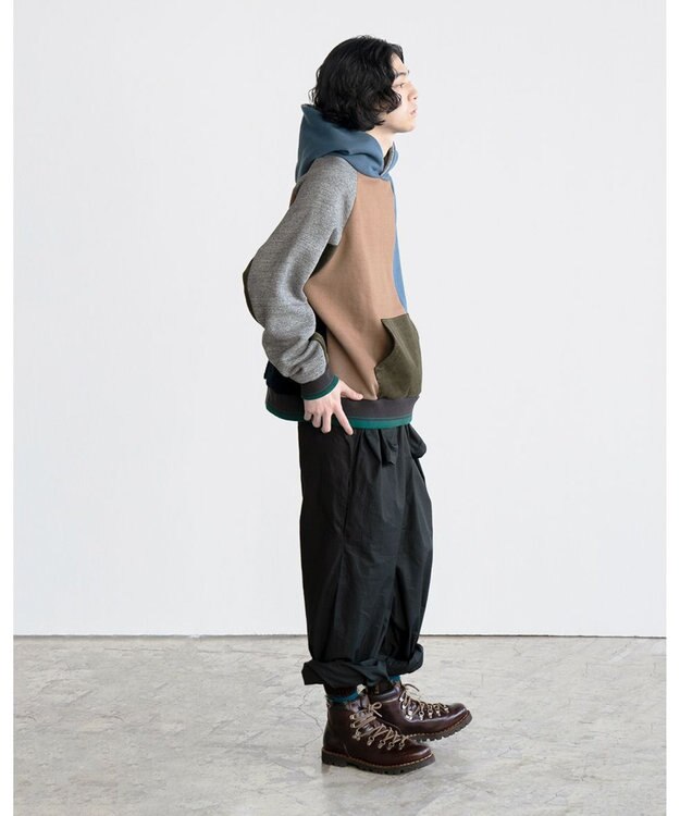 COQ AND CYCLE 裏起毛パーカー ベージュ