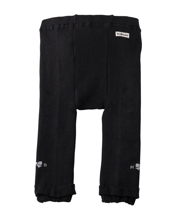 MIKI HOUSE HOT BISCUITS レギンス2枚セット 赤×黒