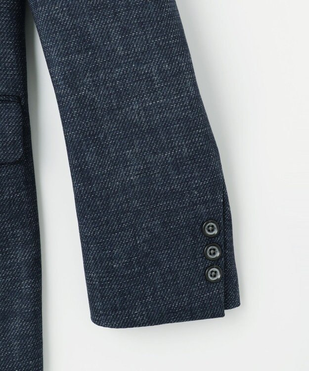 JOSEPH ABBOUD 【多機能/ストレッチ】ツィーディージャージー ジャケット ブルー系