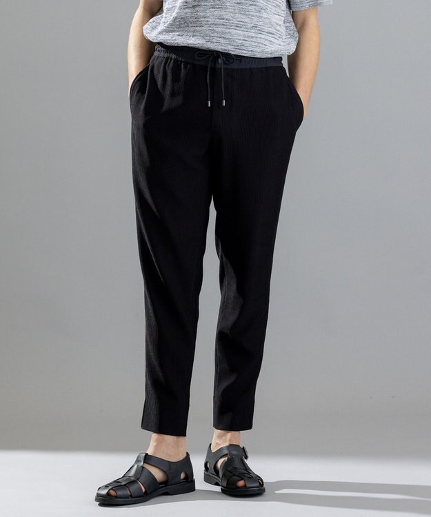 JOSEPH HOMME ソフトプリーツストレッチ / PEGG EASY ブラック系