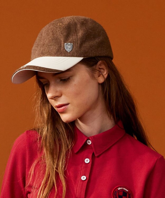 23区GOLF 【WOMEN】キャップ ブラウン系