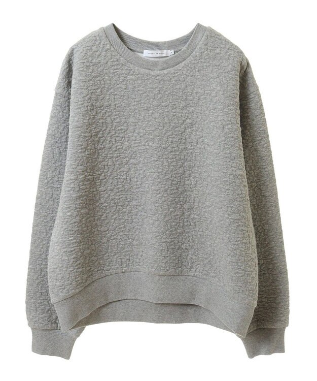 AMERICAN HOLIC フクレジャガードプルオーバー Gray Mixture