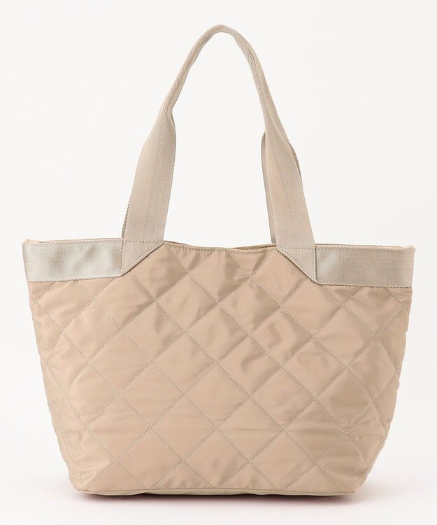 ANY キルティングソフトトートバッグ サンドベージュ