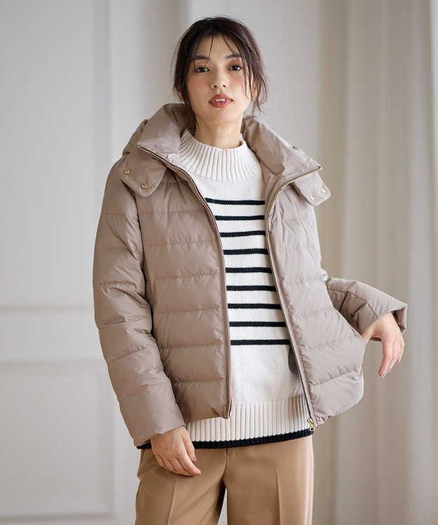 洗濯機可/フード取り外し可能/撥水】楽映えリッチダウン / ANY