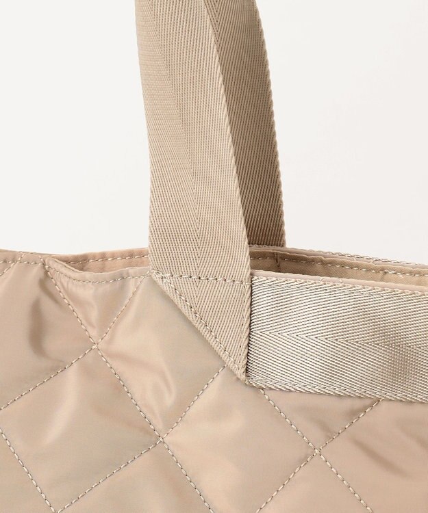 ANY キルティングソフトトートバッグ サンドベージュ