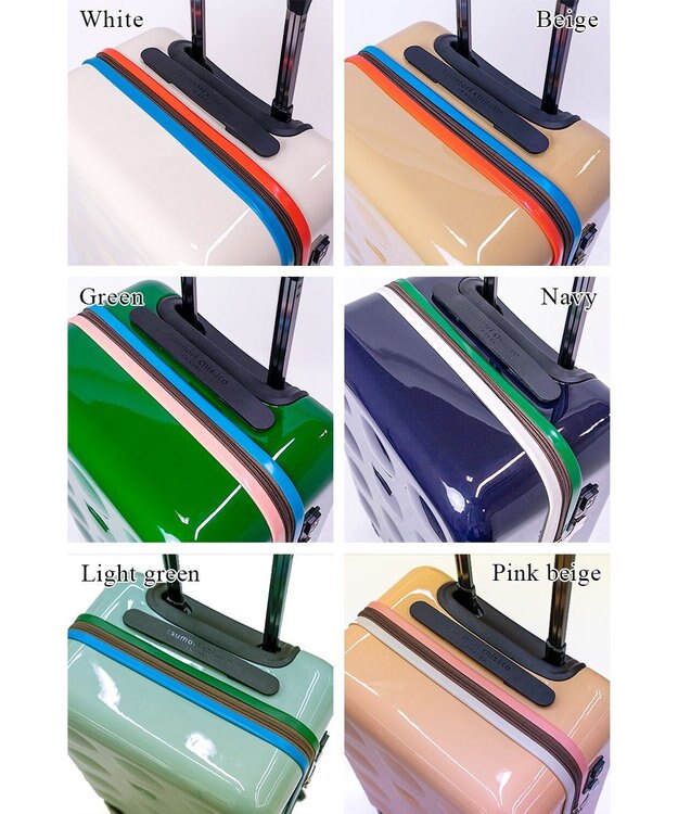 tsumori chisato CARRY 新ネコドットキャリー キャリーバッグ キャリーケース 【 機内持ち込み 約32リットル 1泊 2泊程度 】 ホワイト