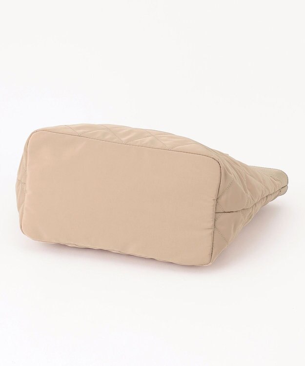 ANY キルティングソフトトートバッグ サンドベージュ