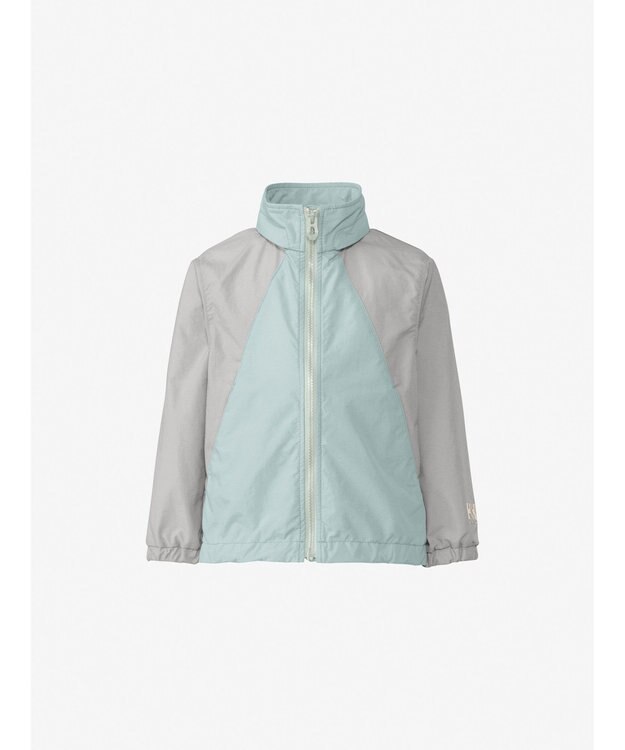 HELLY HANSEN 【キッズ・はっ水・高視認・クイックフリー・記名ラベル付・フード取り外し可】キッズ ヴォーゲンジャケット ミスティグレー