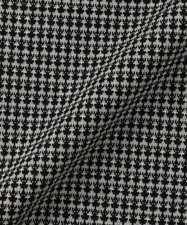 J.PRESS LADIES S 【洗える】ジャカード フレアー スカート ブラック系5