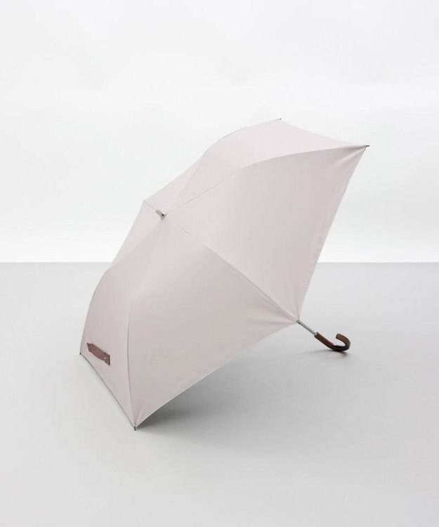 AURORA 【WEB限定】 サマーシールド 晴雨兼用傘（折りたたみ・トップフラット）（ジェラートカラーコレクション） ストロベリーミルク