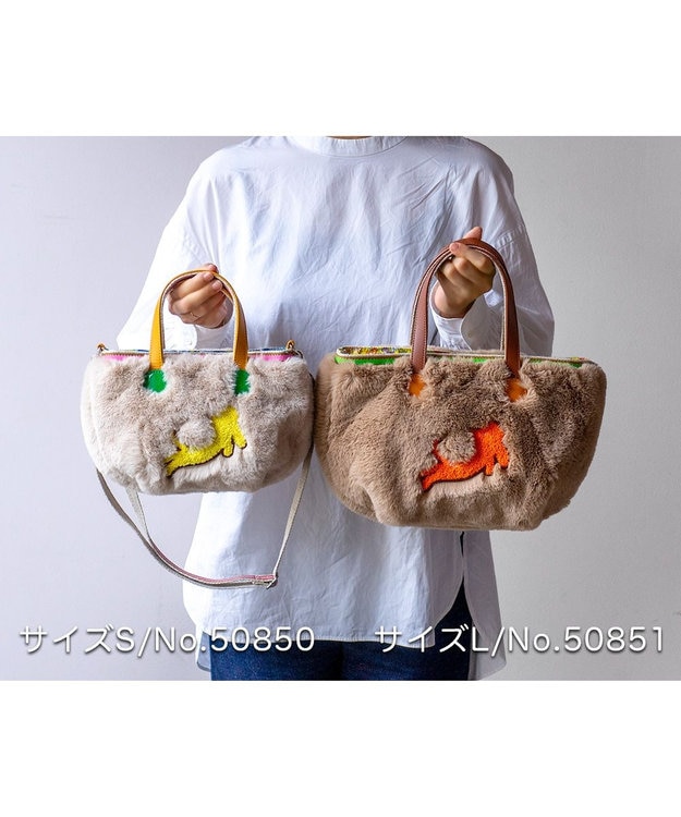 キラネコファー ショルダーバッグ 手提げ 2way / tsumori chisato