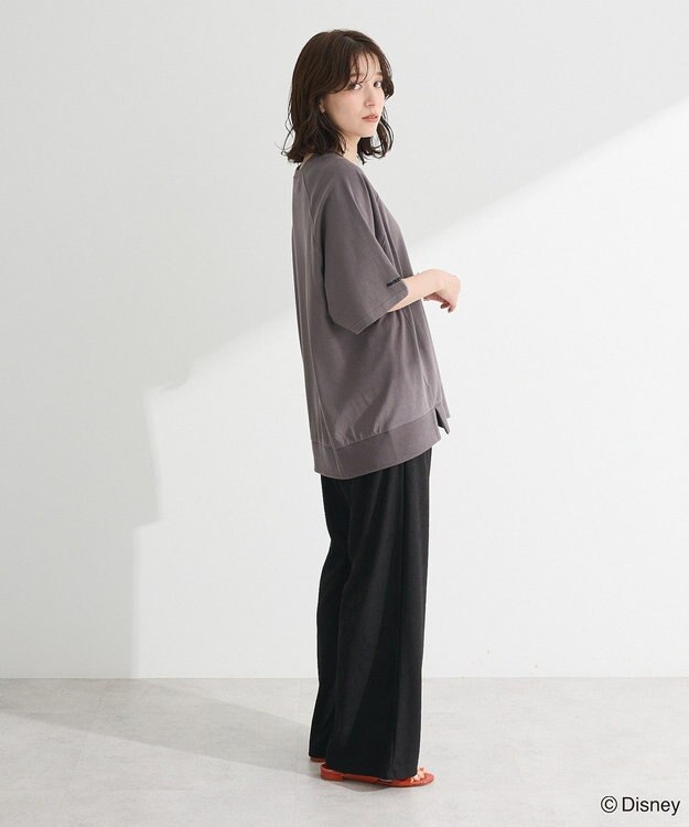 Green Parks Ｍｉｃｋｅｙ　ｆｒｉｅｎｄ　／　ワンポイントＢＩＧＴＥＥ Charcoal Gray