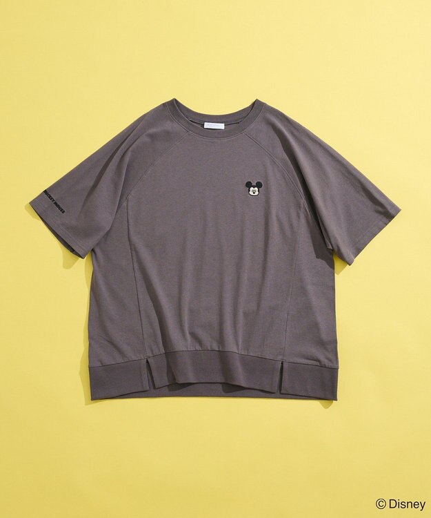 Green Parks Ｍｉｃｋｅｙ　ｆｒｉｅｎｄ　／　ワンポイントＢＩＧＴＥＥ Charcoal Gray