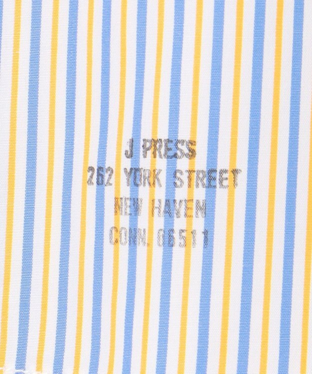 J.PRESS MEN 【J.PRESS ORIGINALS】SOKTAS Regular Collar Shirt / Baggy Fit イエロー系1