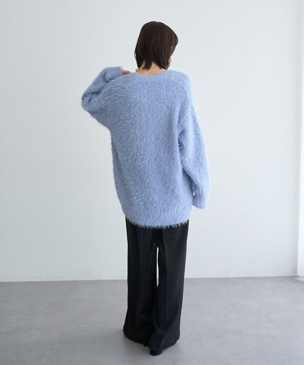 YECCA VECCA 金釦ワイドパンツ Black