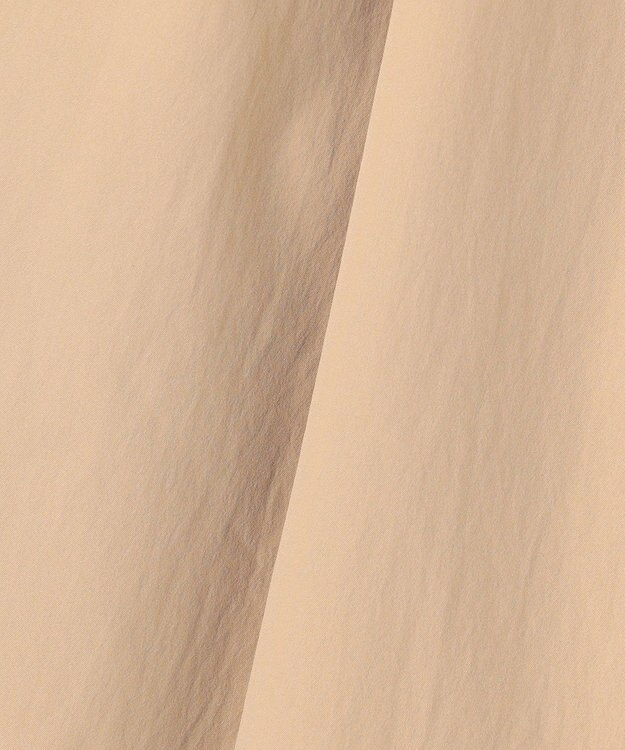 BEIGE， 【接触冷感/UVカット/洗える】YANN / ウエストゴムハーフタックパンツ Beige