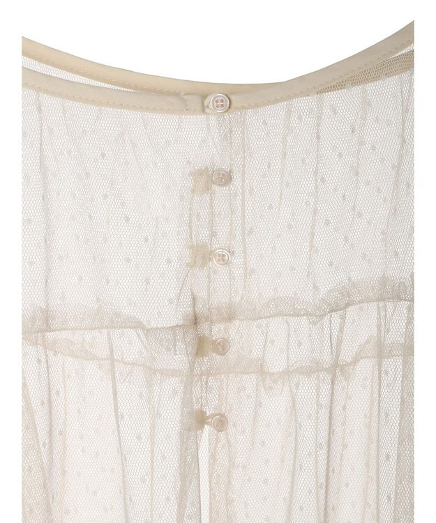 AMERICAN HOLIC チュールキャミワンピース Ivory