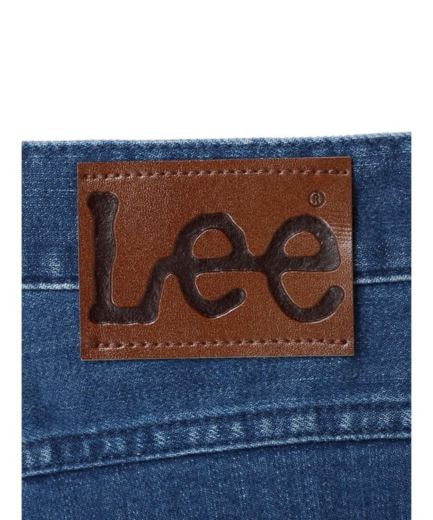 earth music&ecology Ｌｅｅ×ｅ．ｍ．ａ．ｅ．スリットフレアデニムパンツ Light Indigo