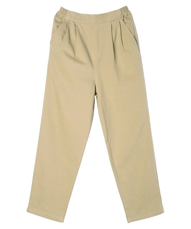 CRAFT STANDARD BOUTIQUE 綿ピーチ綺麗シルエットパンツ Beige